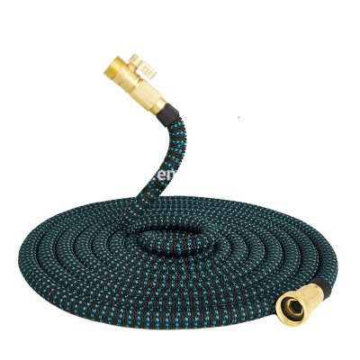 ZHIREN quality Strength Flexible Expandable Fabric Garden Water Hose 75ft Flexible Garden Hose With ABS Sprayer flexible