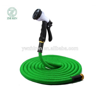 Garden Watering Hose Magical Retractable Rubber Hose Lightweight Car Wash Hose Sprayer For Garden Watering