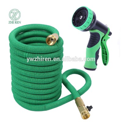 ZR Factory Good quality brass fitting retractable garden hose on tv