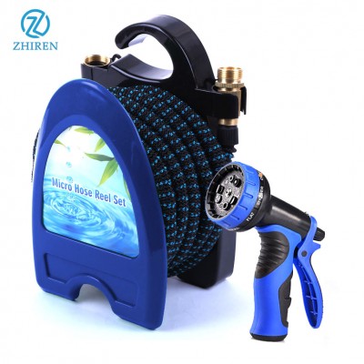 ZR High Pressure Car Washing Tool Brass Connector Garden Water Hose Reel