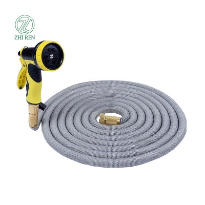 Gray flexible hose watering tools gardening Garden hose