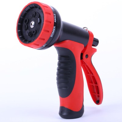 New Design Custom Logo 10 Settings Pattern Expandable High Pressure Hose Nozzle garden hose sprayer Garden Hose Gun