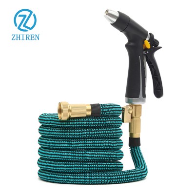 Collapsible And Retractable Pool Cleaning Flexible Hose Double Layer Latex Expandable Garden Hose