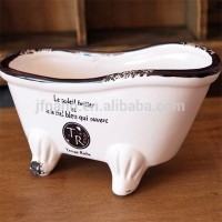 Wholesale 6 inch white ceramic indoor ceramic plant pots